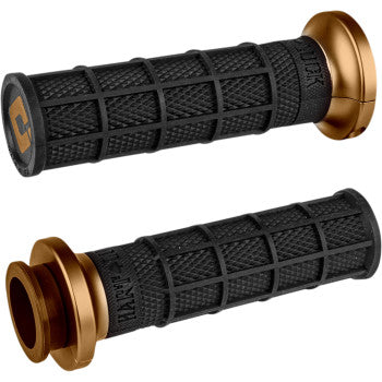 ODI Indian Hart-Luck Signature V-Twin Lock-On™ Grips Black Bronze