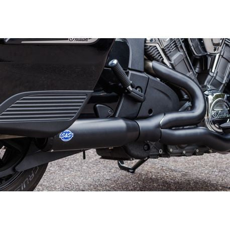 Qualifier 2-1 Guardian Black Exhaust System for 2020-2023 Indian® Challenger® Models